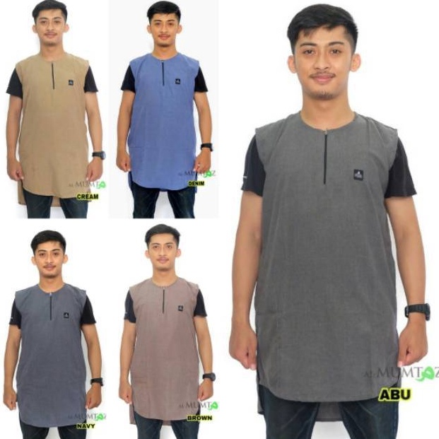 KODE Y53D Rompi Sholat Pria Premium Best Seller Big Size Jumbo ALMUMTAZ Samase Hoodie Murah Anak Lak