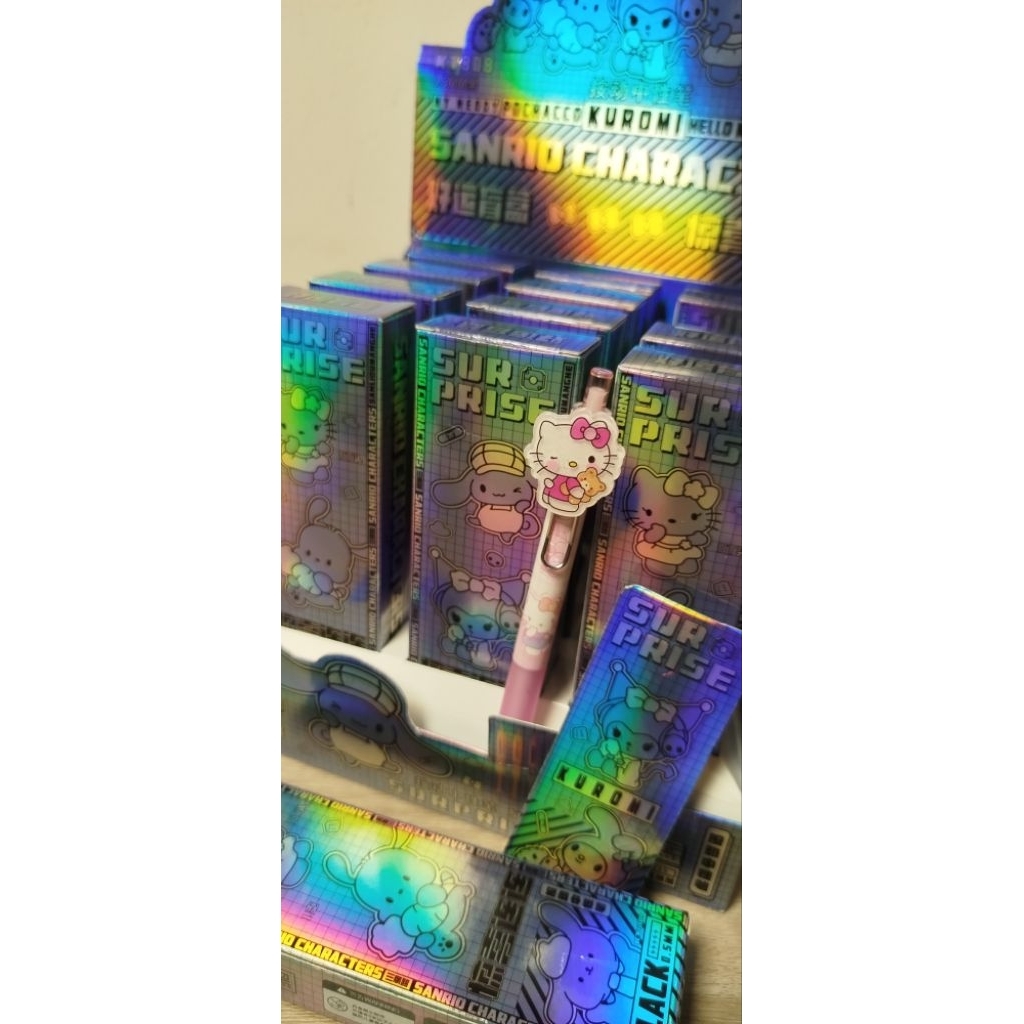 

Pen Blindbox sanrio premium holo blue