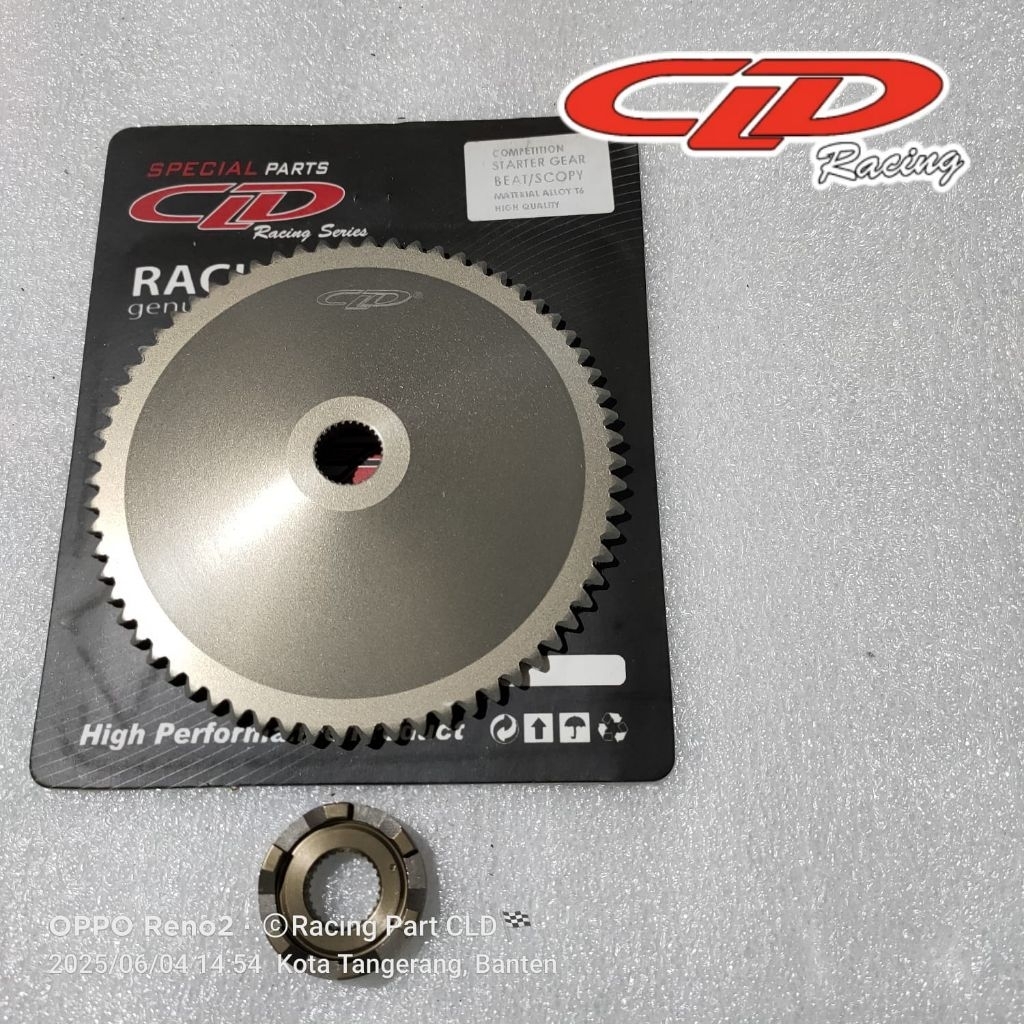 GIGI GEAR STATER CLD RACING BEAT SCOOPY KARBU DAN Fi