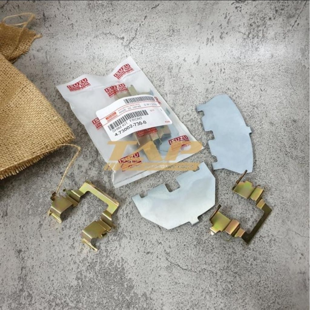 PLAT BESI KAMPAS REM DEPAN ISUZU PANTHER