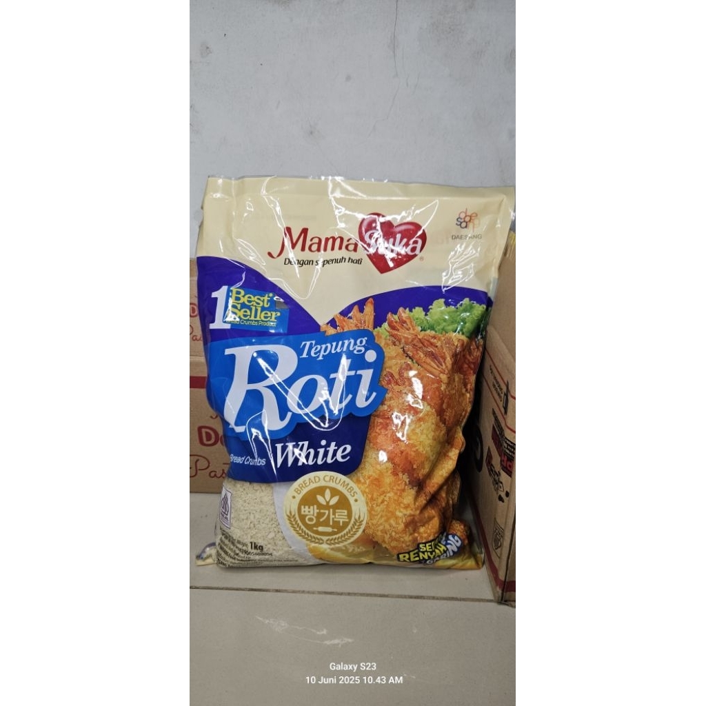 

MAMA SUKA tepung roti. original white bread crumb mamasuka 1KG