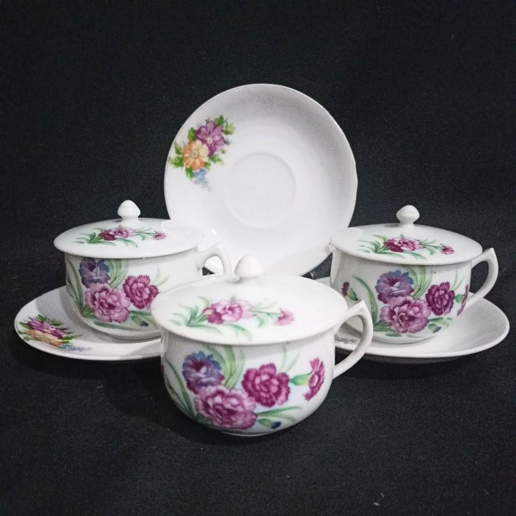 Cangkir kopi bulat jepang lawas (3)