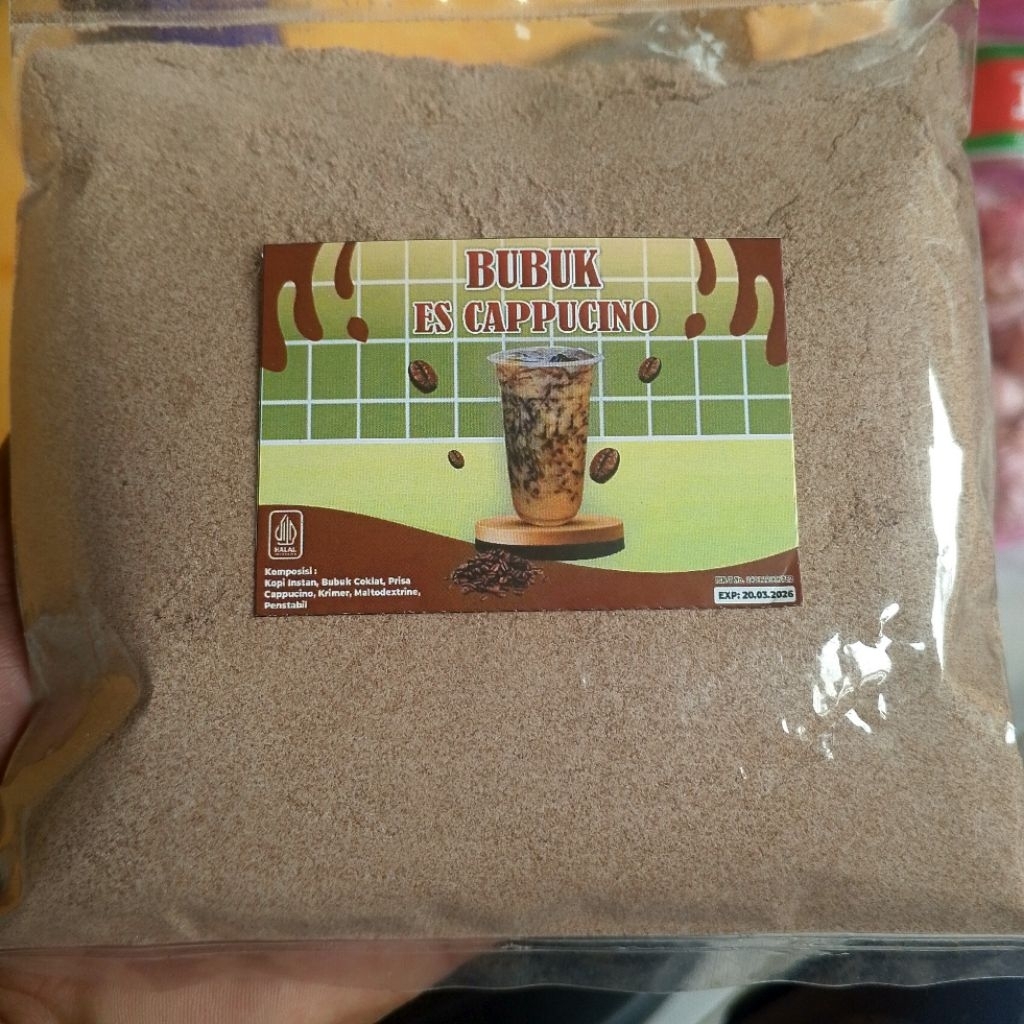 

bubuk capocino buat jualan es capocino cincau