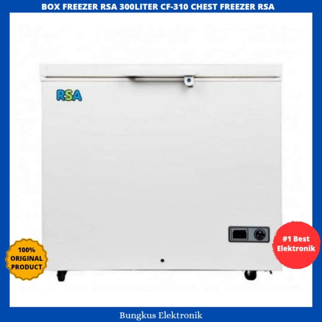 BOX FREEZER RSA 300LITER CF-310 CHEST FREEZER RSA