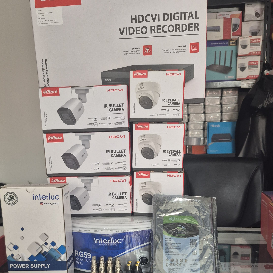 PAKET CCTV 6CH DAHUA BARANG ASLI BERGARANSI RESMI