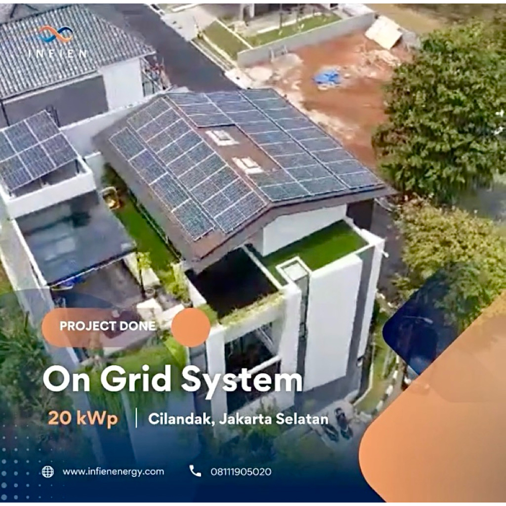 PLTS SOLAR PANEL PV SURYA ON-GRID