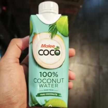 

male coconut water 100% | minuman air kelapa asli 330 ml