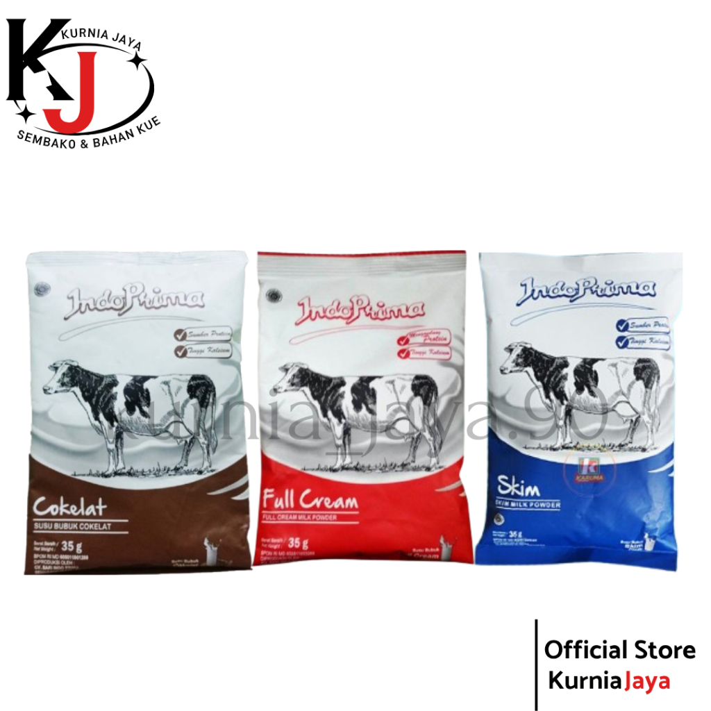 

[ INDOPRIMA ] Susu Bubuk 35gr, 1 pcs