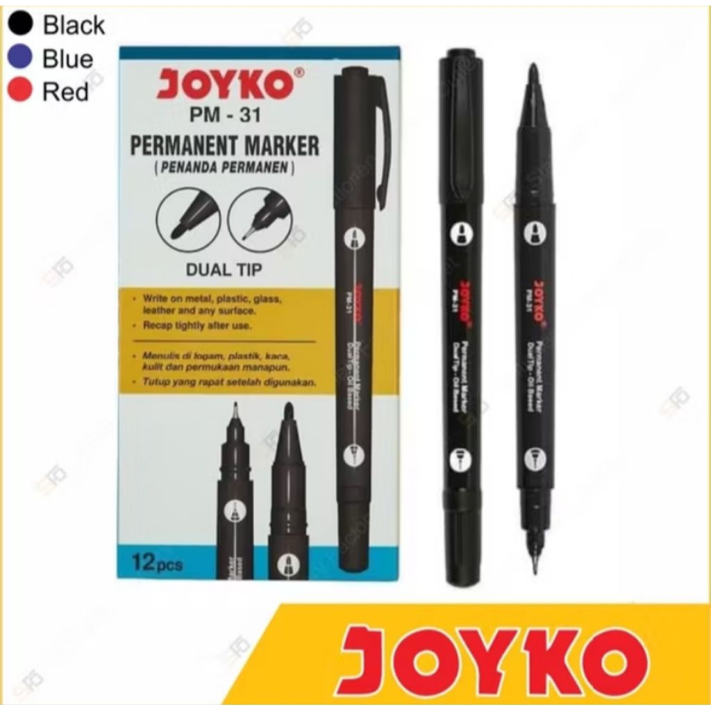 

spidol marker joyko (tdk bisa hilang) 1pcs