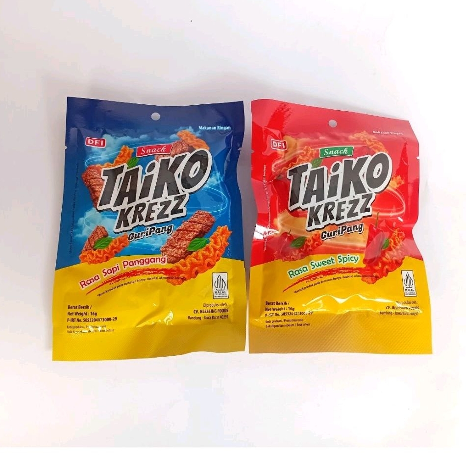 

Snack Taiko krezz guripang 10pcs