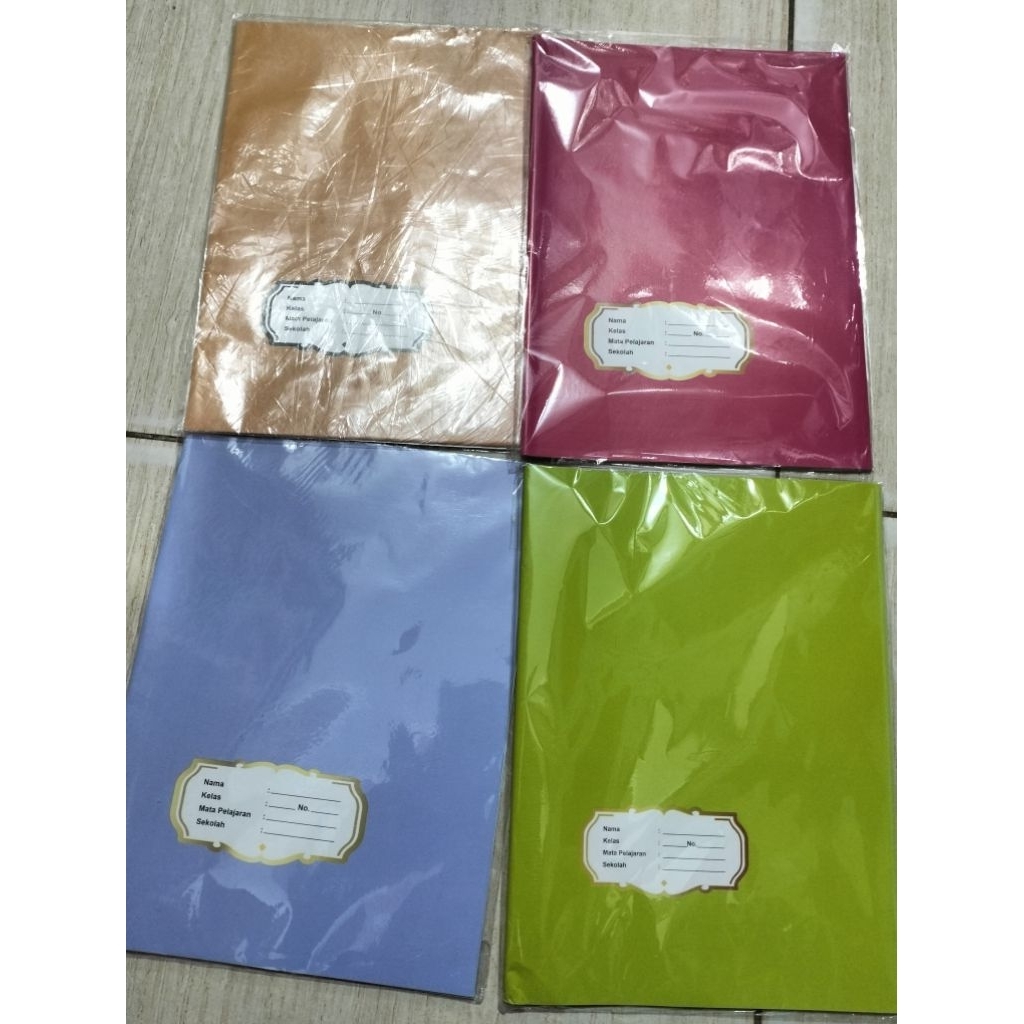 

1 Pack isi 20 Lembar Sampul Buku SIDU Paperline Dll Motif Warna