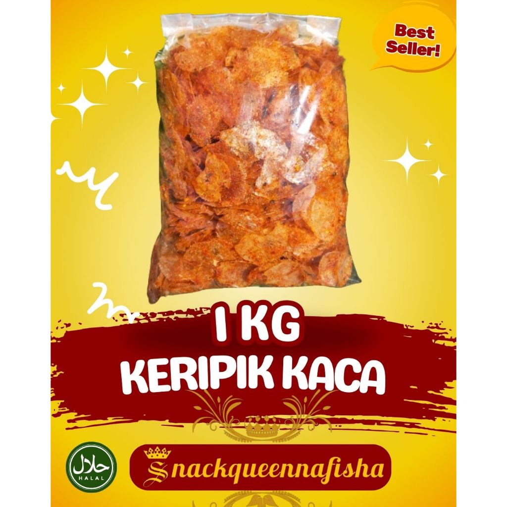 

Keripik kaca kripca pedas daun jeruk 1kg