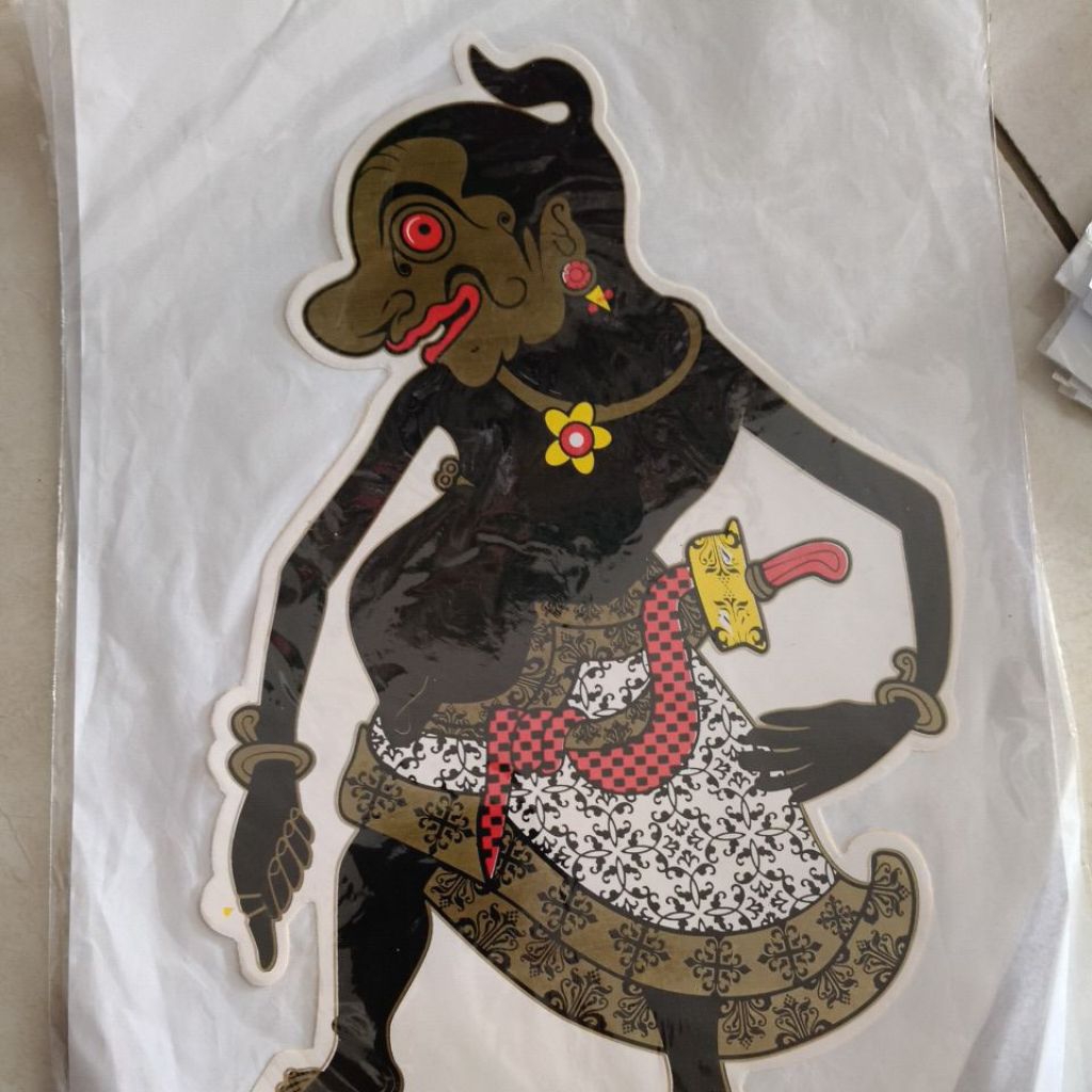 

sticker Gareng / punakawan /wayang Gareng