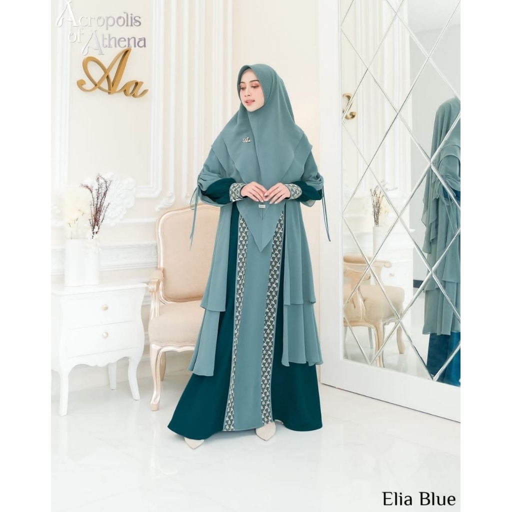 ACROPOLIS SET OUTER + PASHMINA BY ADEN HIJAB