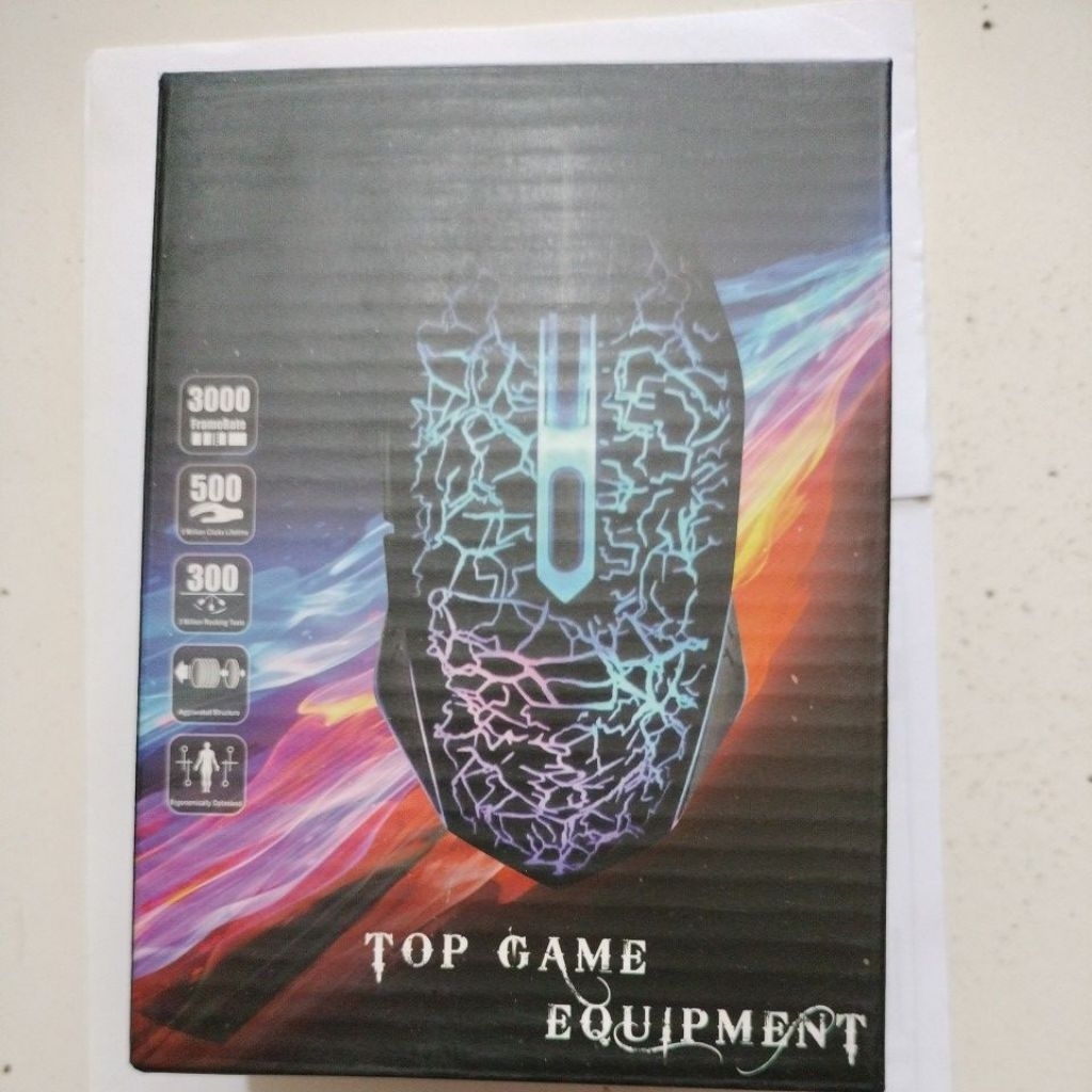 Mouse Kabel Gaming/Mouse Gaming LED 7 Lampu RGB Gaming