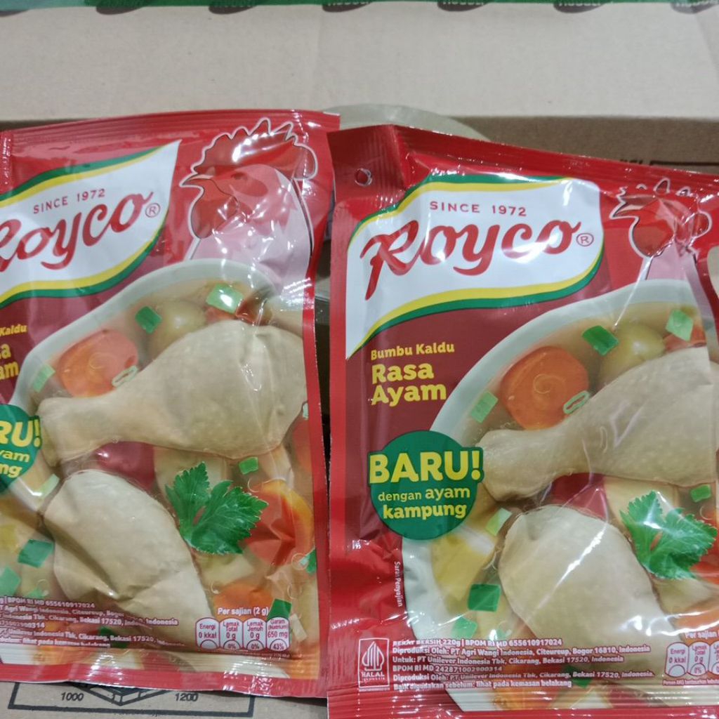 

bumbu kaldu rasa ayam royco ayam 220gr