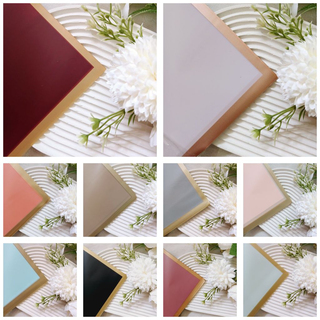 

(5 lembar) kertas buket flower wrapping paper list gold
