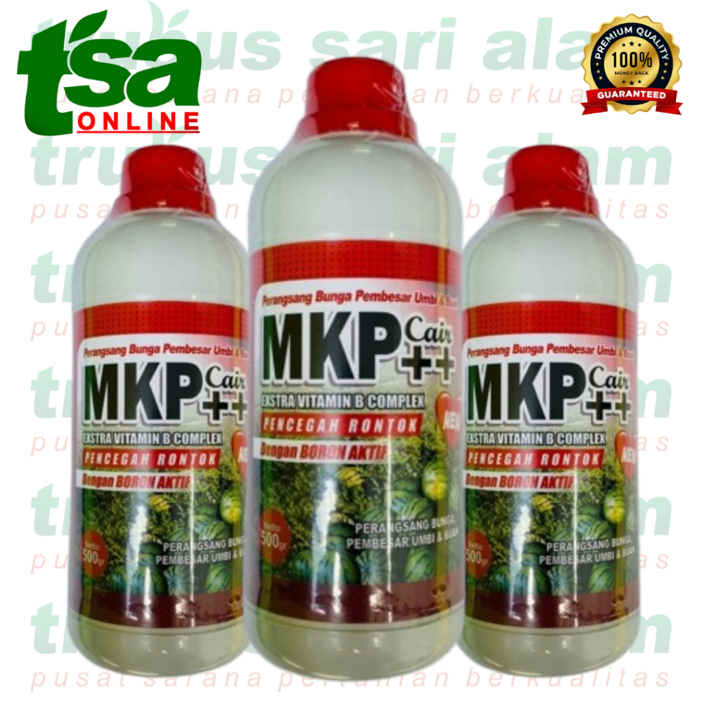 Pupuk MKP Sakti 1Liter Cair Penyubur Tanaman Perangsang Akar Bunga Pelebat Buah Batang Daun