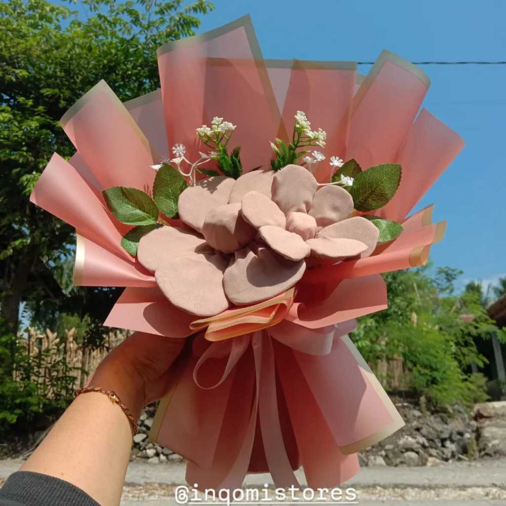 Buket Hijab Segi empat