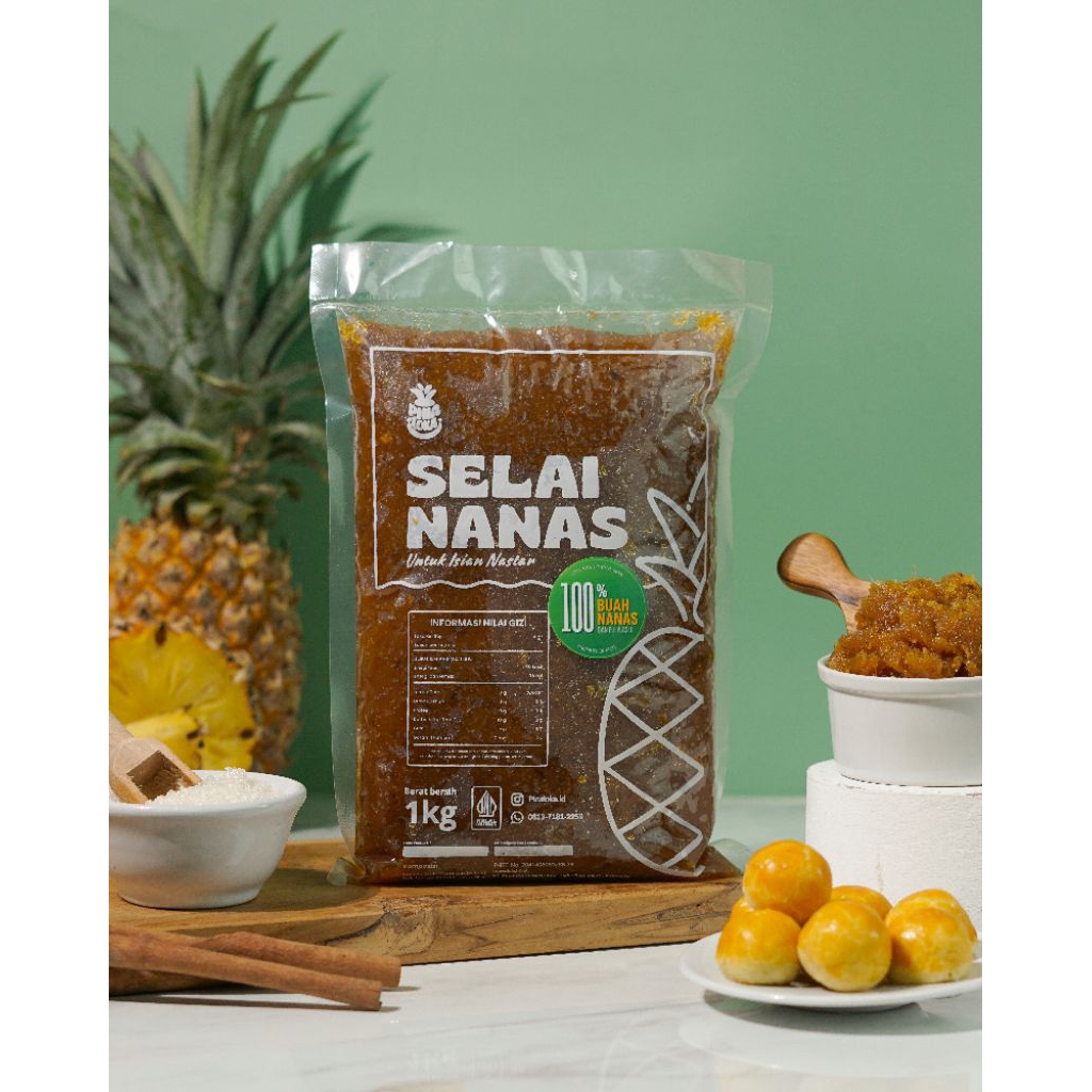

PINALOKA Selai Nanas Nastar 1KG 100% NANAS RIAU