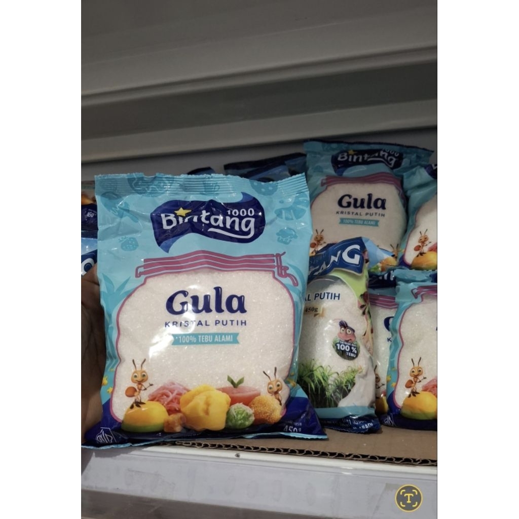 

GULA CRISTAL BINTANG 450G