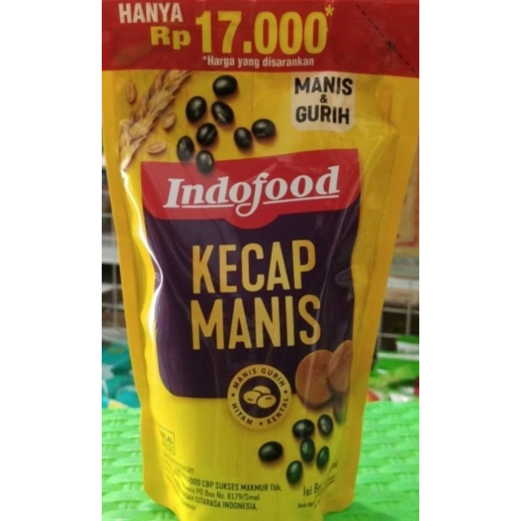 

Indofood Kecap Manis Kemasan Pouch 520ml