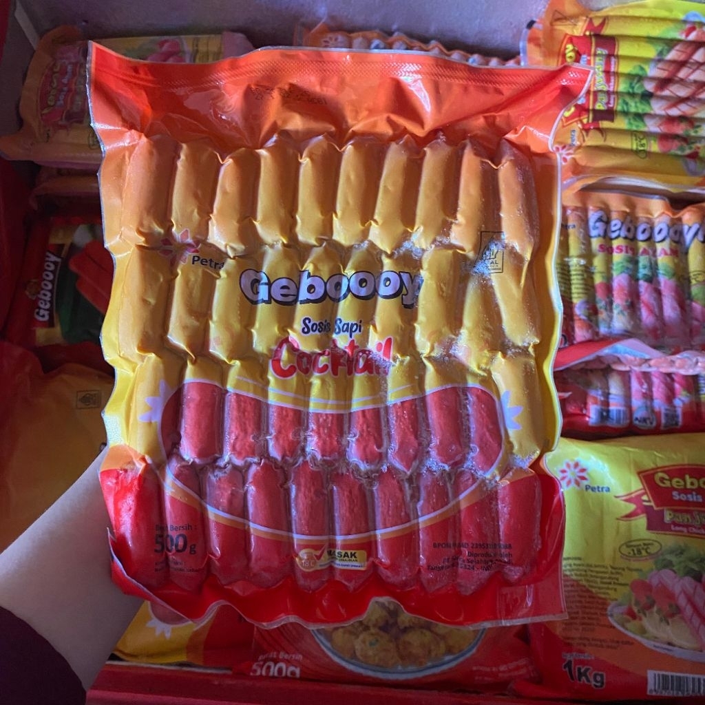 

geboy sosis sapi coctail 500gr