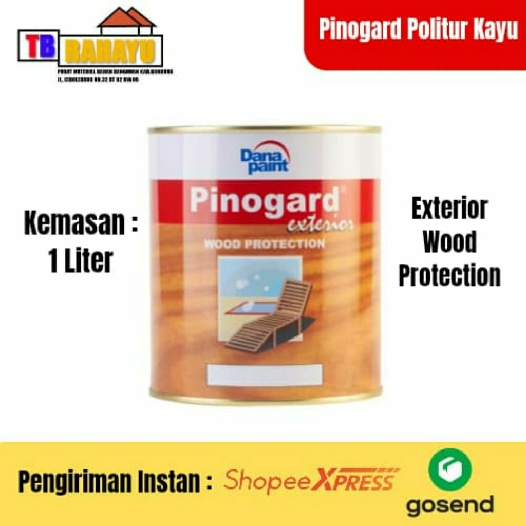 Pinogard Politur Kayu Eksterior Dana Paint - 1 Liter