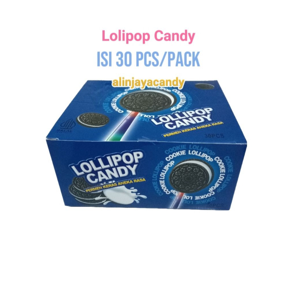 

Lolipop Candy Rasa Cookie isi 30 pcs/pack