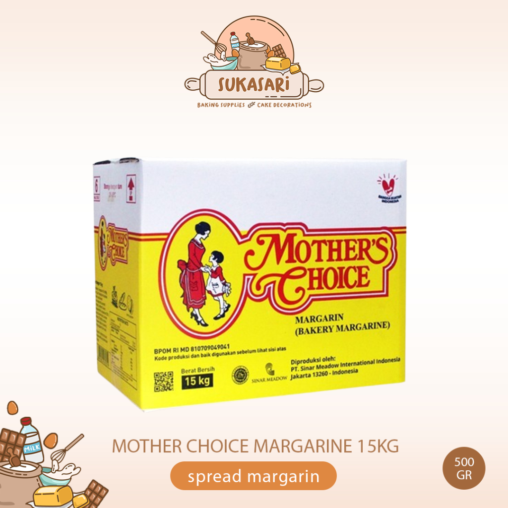 

Mother Choice Margarine 500 gr repack