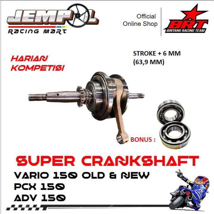 BRT Super Kruk As Stroke Up Vario 125 Vario 150 PCX 150 ADV 150