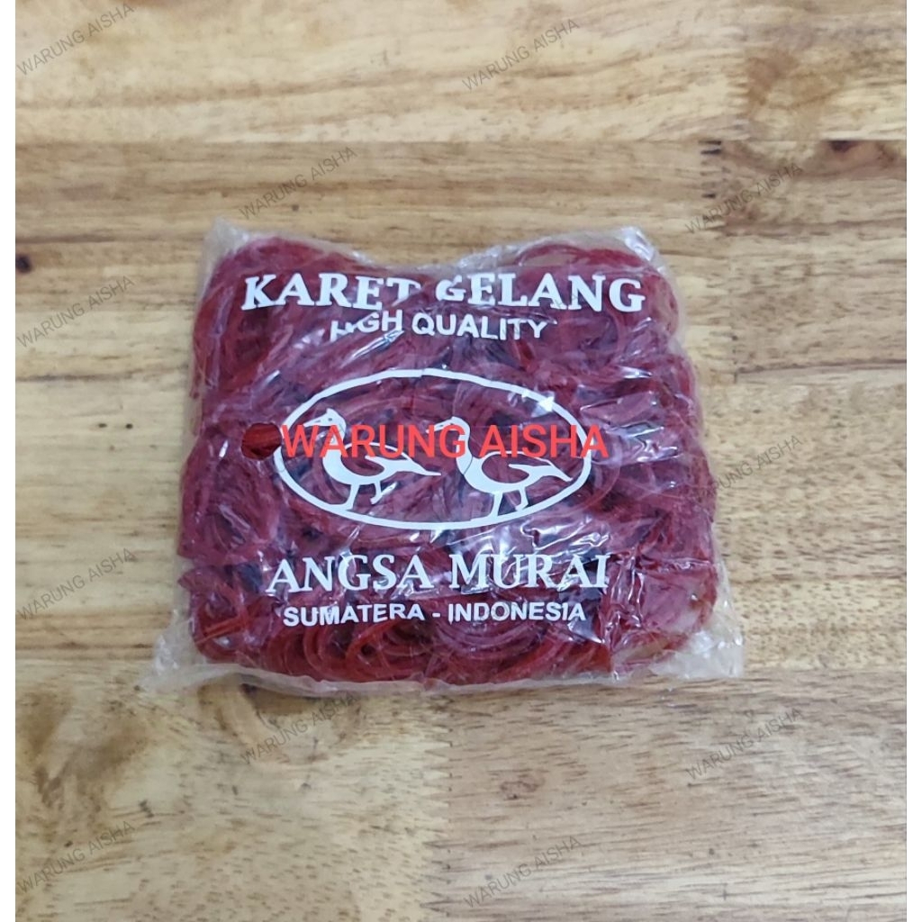 

Karet Gelang Cap Angsa Murai 100 gr