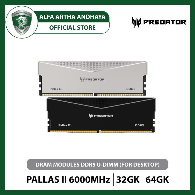 PREDATOR PALLAS II DDR5 6000 MHz U-DIMM [Desktop RAM] / RAM Desktop PC 6000MHz
