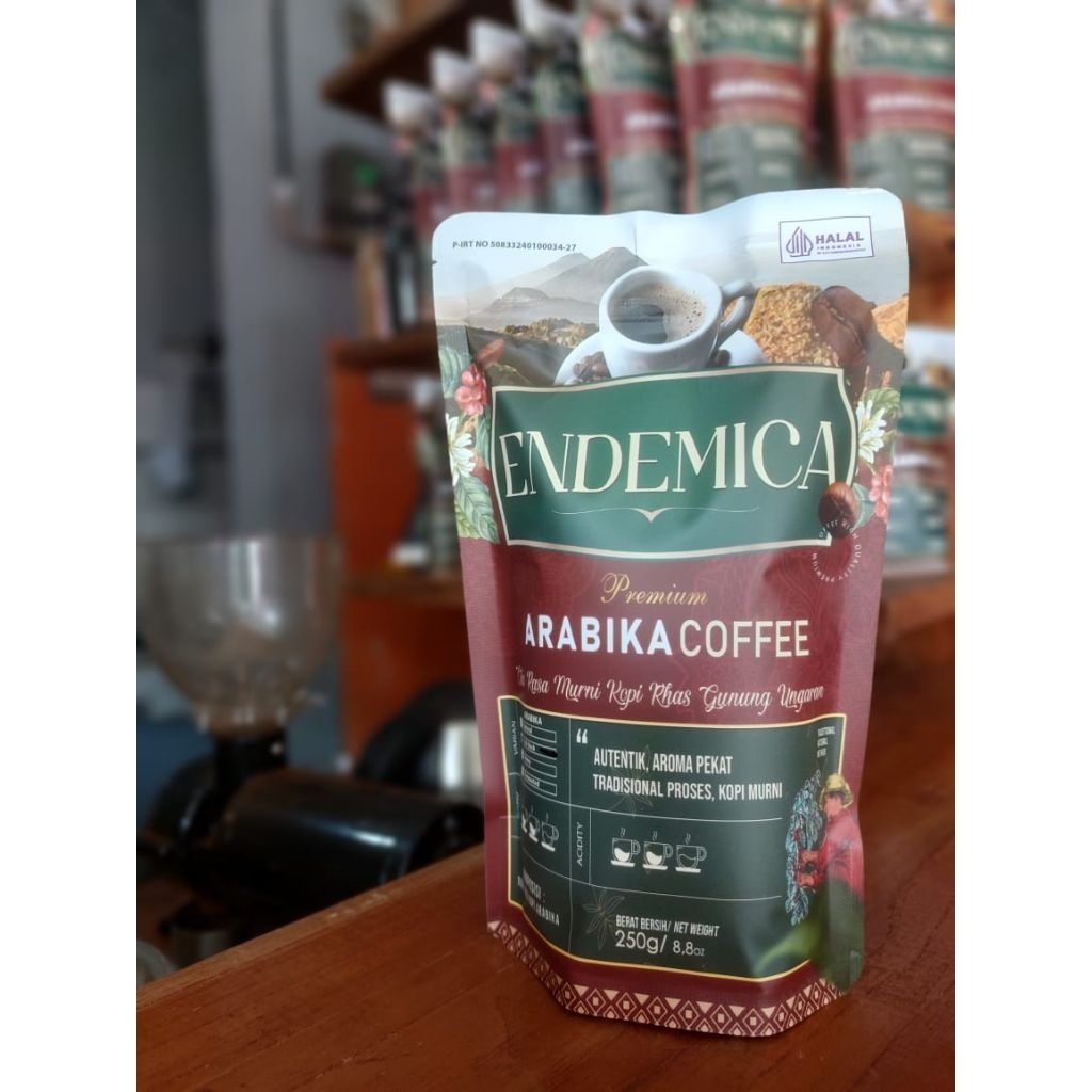 

ARABIKA COFFEE-ENDEMICA 250 GRAM