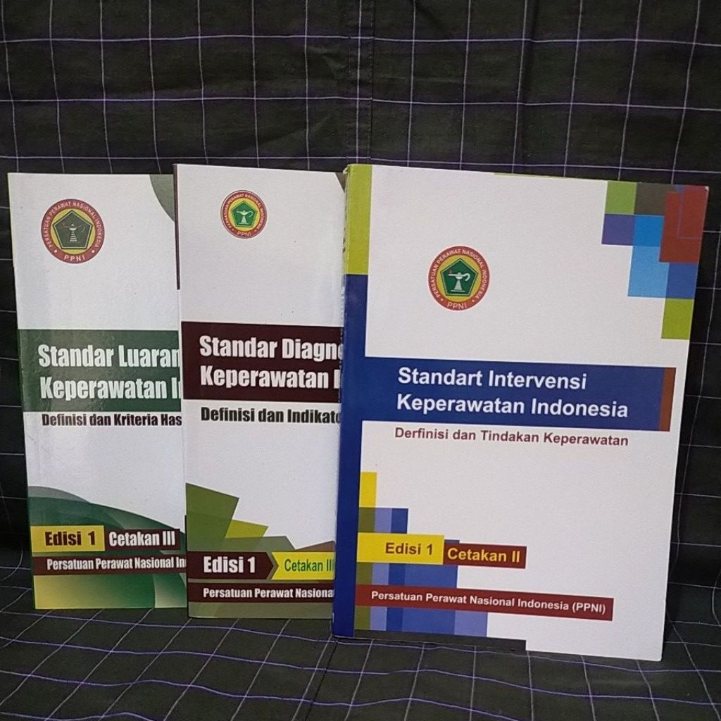 (COD)PAKET 3 BUKU/BUKU PERAWATAN/SDKI,SLKI,SIKI EDISI TERBARU