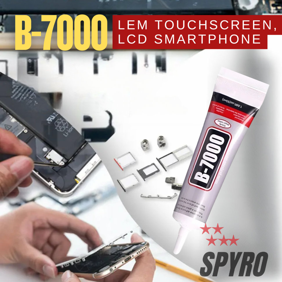 

Lem B7000 Bening – Lem HP LCD, Sol Sepatu, Kain, Logam – Mudah Digunakan!
