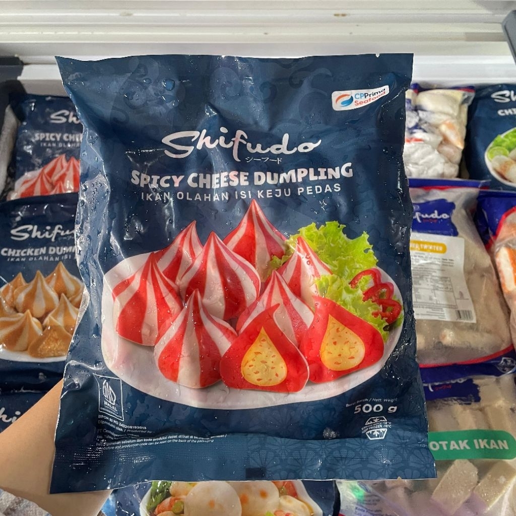 

Shifudo Dumpling Keju pedas