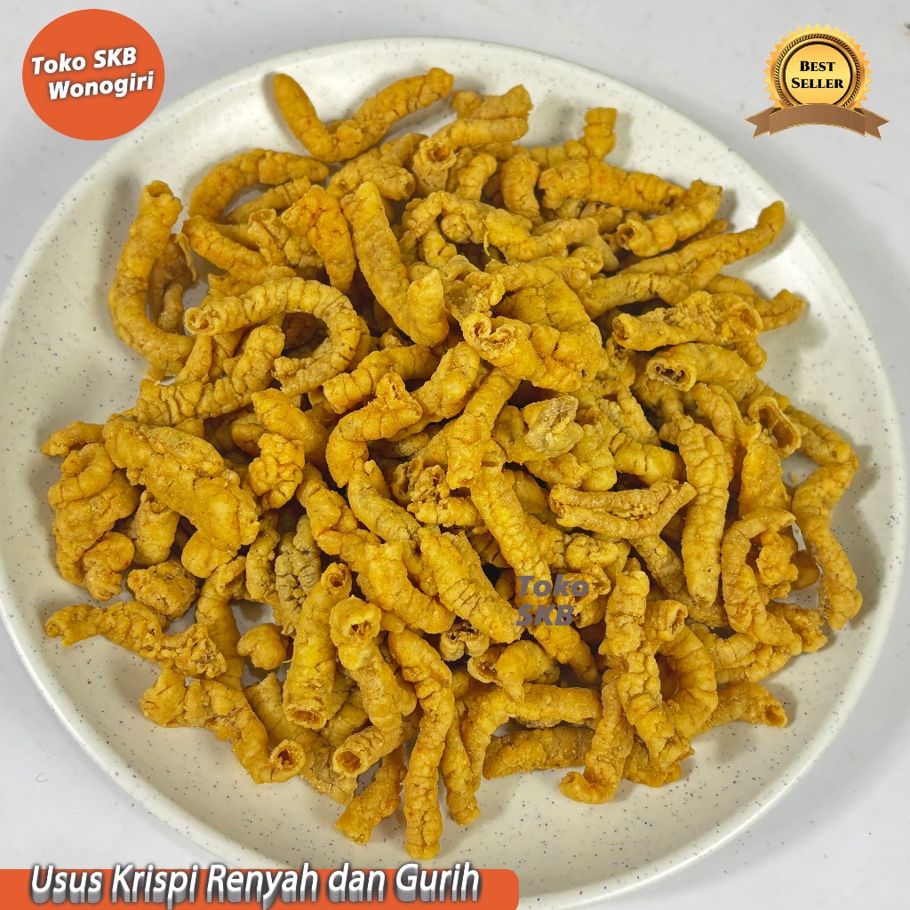 

Usus Crispy 400grm Asin Gurih Cocok Untuk Lauk Makan