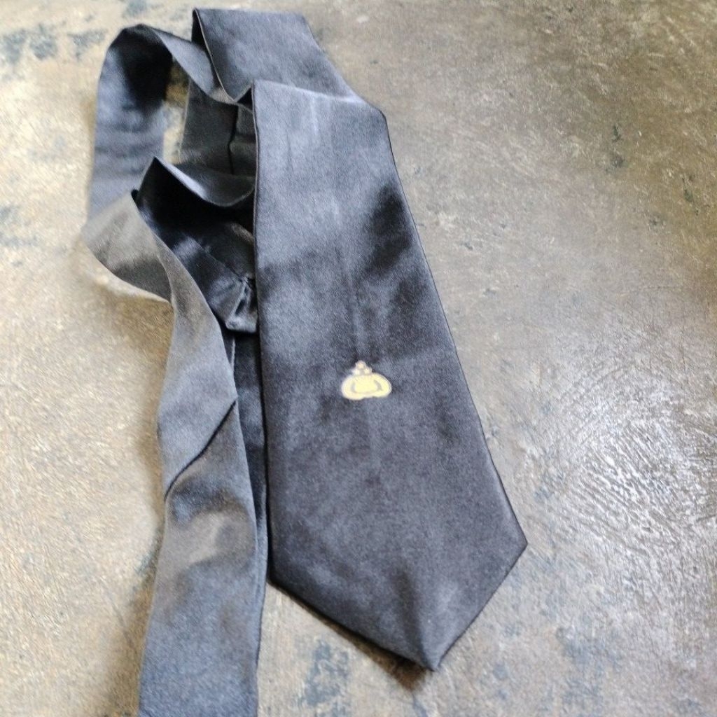 Dasi coklat tribrata/dasi coklat tua