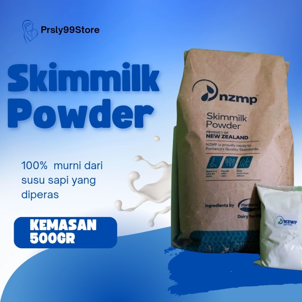 

Skimmilk Powder New Zealand NZMP 500 GR Halal