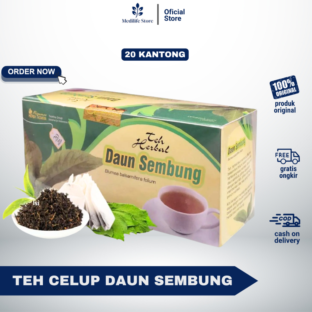 

Teh Daun Sembung Tazakka Original 100% | TehCelup Sembung Tazakka TehSembungAsli TehHerbalSembung HerbalDemam NyeriPegal Peradangan TehPencernaan TehDaunSembung HerbalTazakka TazakkaOriginal