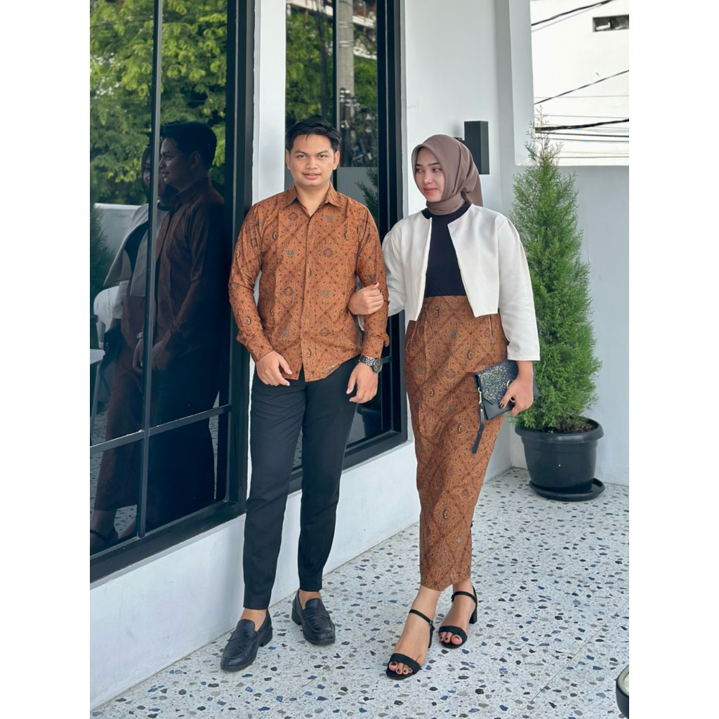 COUPLE SET PREMIUM SIDOMUKTI BATIK FLORIST