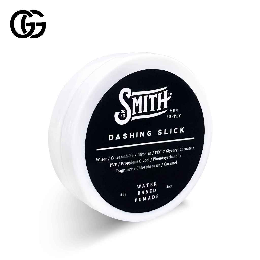 SMITH - Dashing Slick Pomade Rambut Basah 85gr | Water Based Hair Pomade | Smith Minyak Rambut Pria 