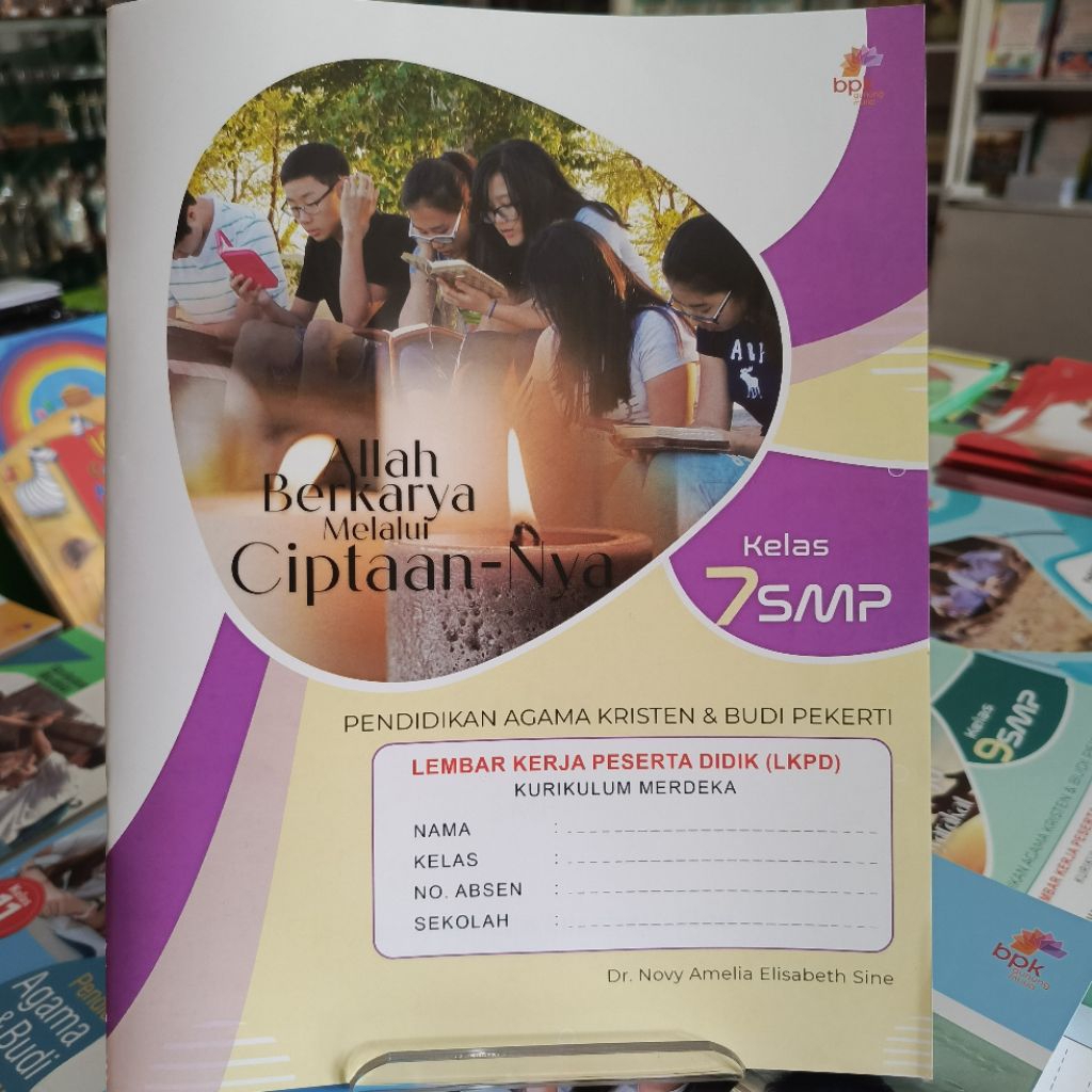 LKPD Pendidikan Agama Kristen kelas 7 SMP. BPK Gunung Mulia