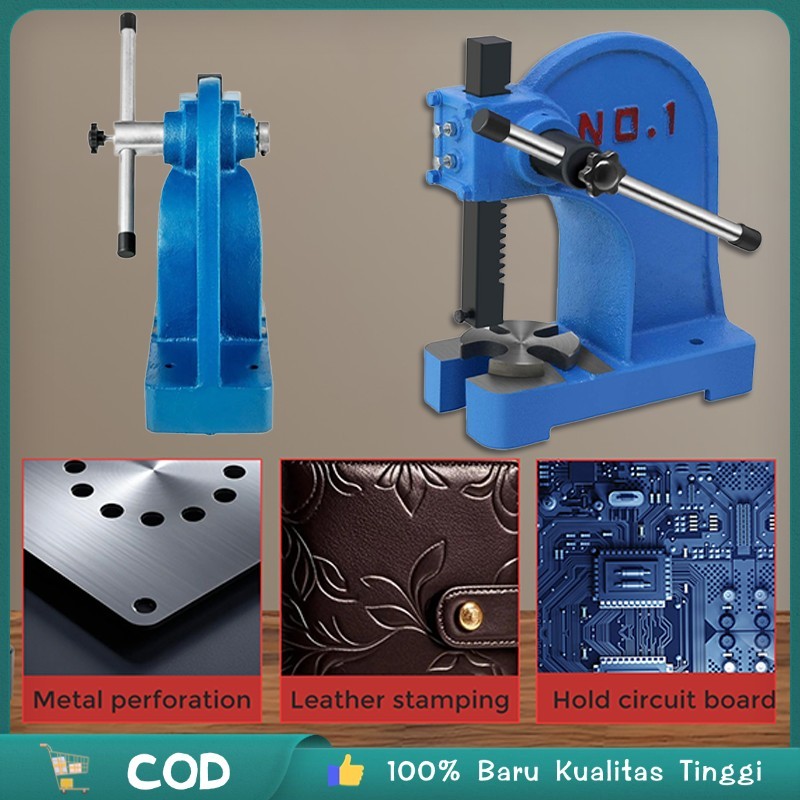 Arbor Press 1Ton Alat Press Mesin Press Mesin Manual Handpress Mesin Press Pneumatic