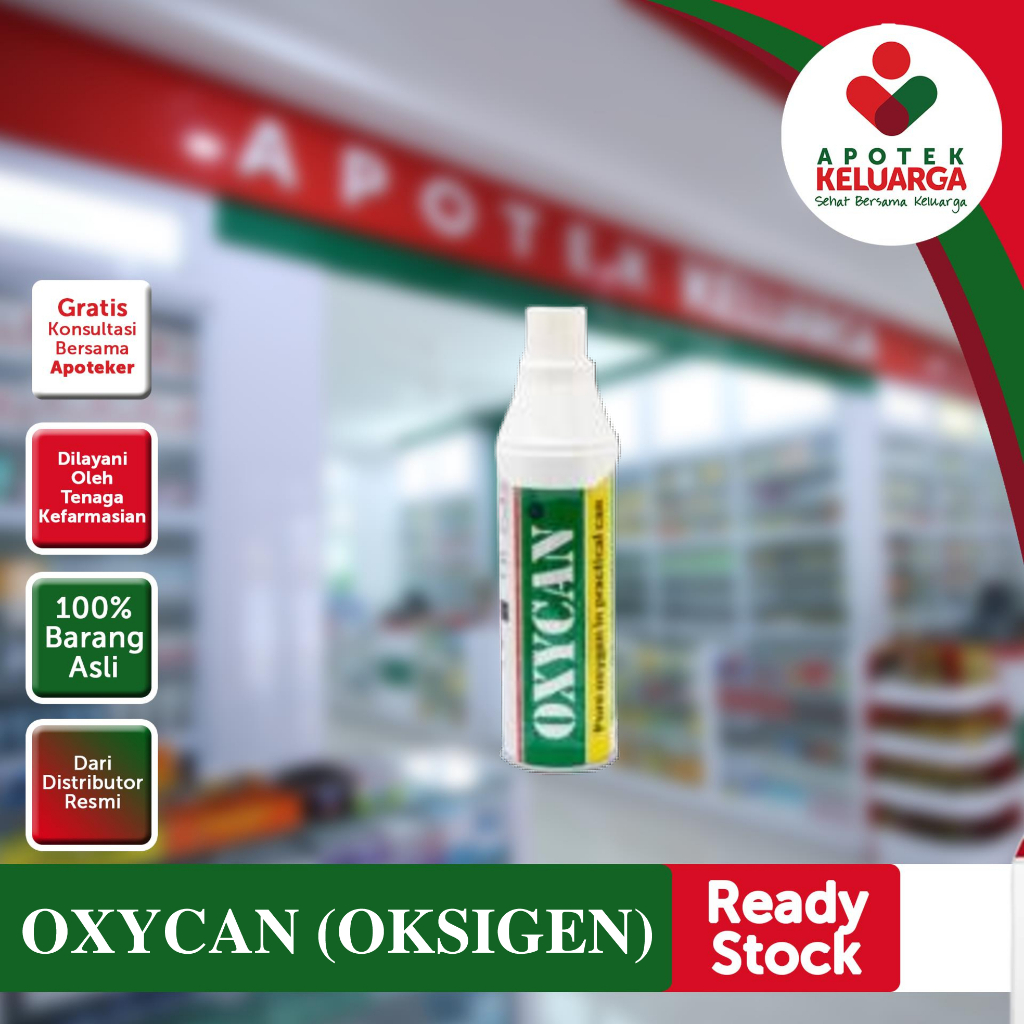 Oxycan Green 500 cc Kaleng