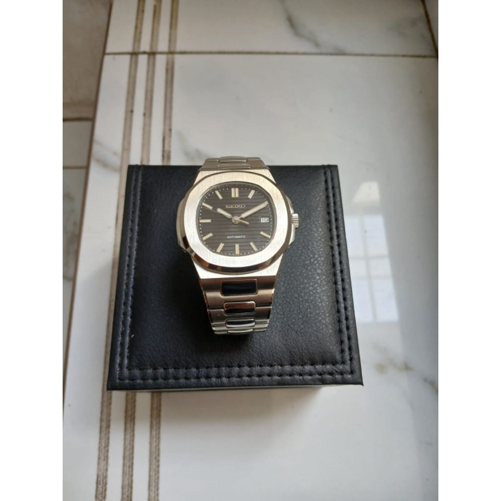Seiko Mod Nautilus Jam Tangan Pria Seikonaut Second