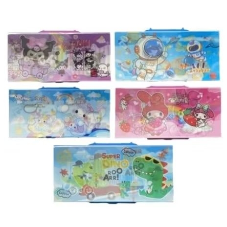 

Tempat pensil kode 3 susun sanrio,unicorn,frozen,spiderman,avengers/ Tempat pensil kode password 3 tingkat sanrio, karakter / Kotak pensil 3 susun password SANRIO, karakter