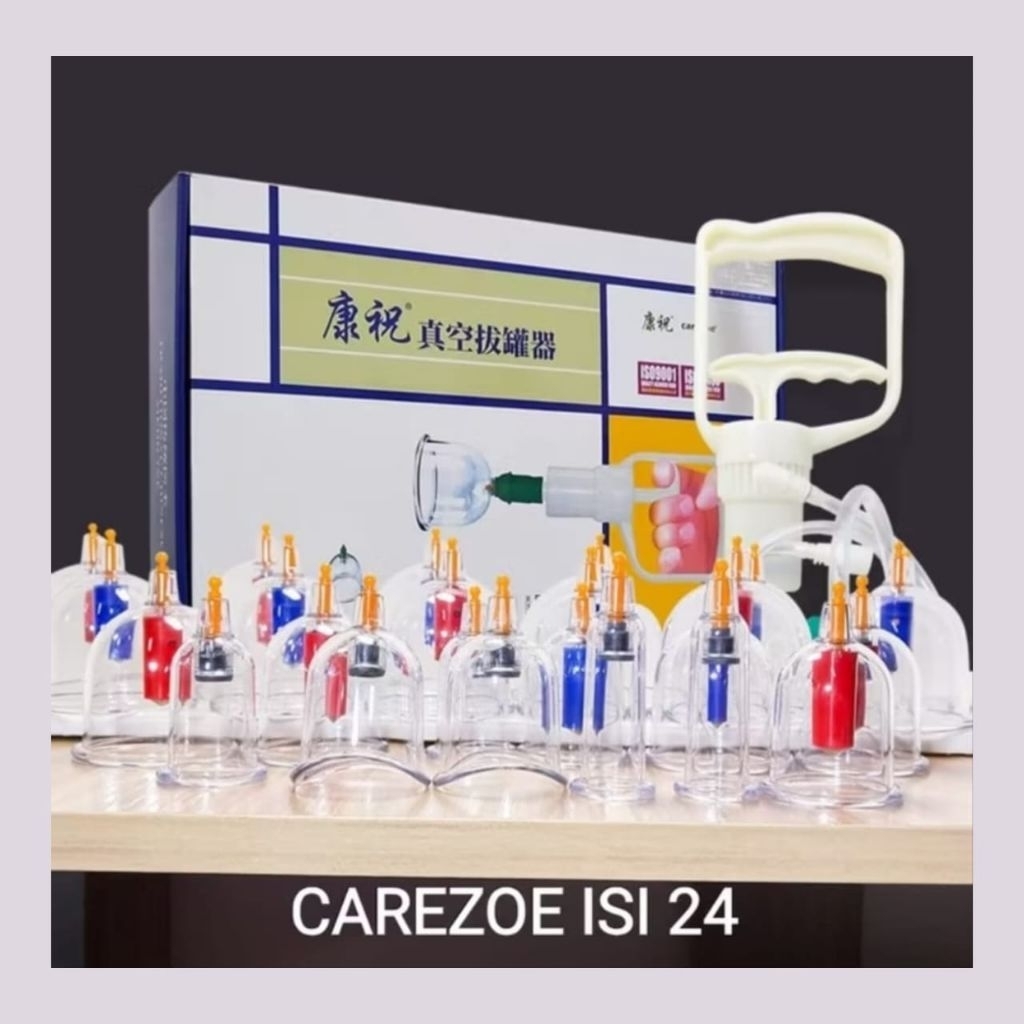 Kop/Alat Bekam Kangzhu isi 24/Kangzhu 24/Kop Angin