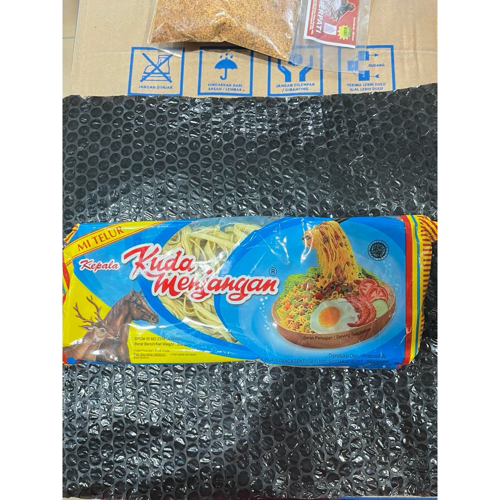

mie kering kuda menjangan